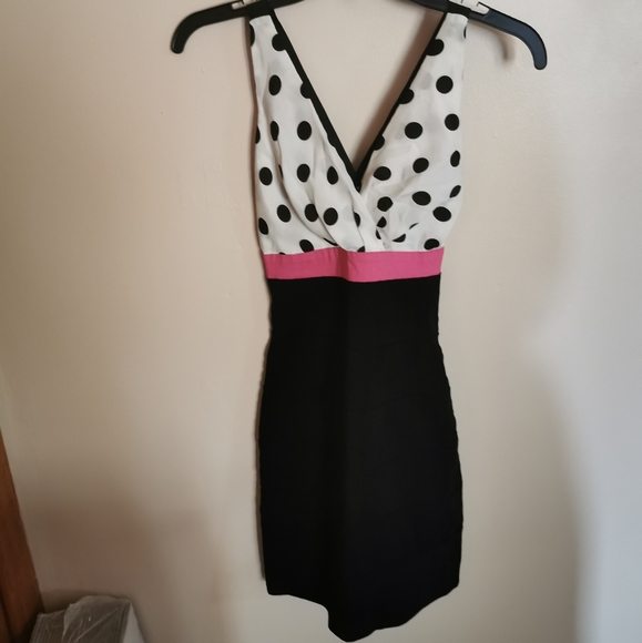 Polka Dot Dress size XS, like new - Picture 1 of 2